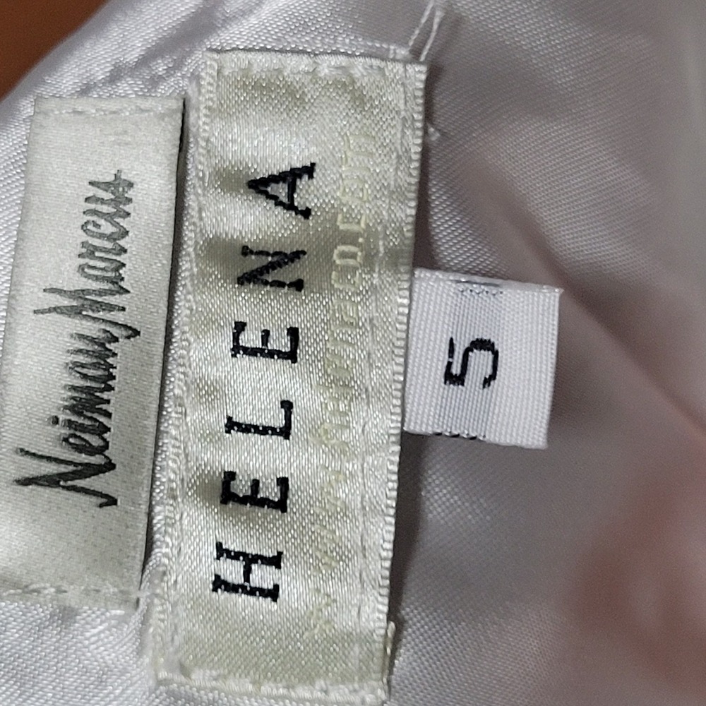 Helena Little Girls Dress Floral White Bow Sash Size 5 flare Easter Spring - Picture 7 of 8